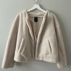 ZARA FAUX FUR JACKET